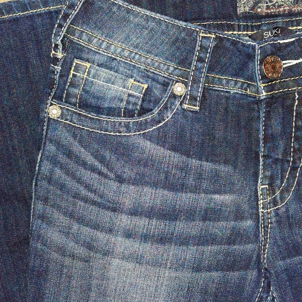EUC Silver Suki Low Rise Jeans - Picture 11 of 13